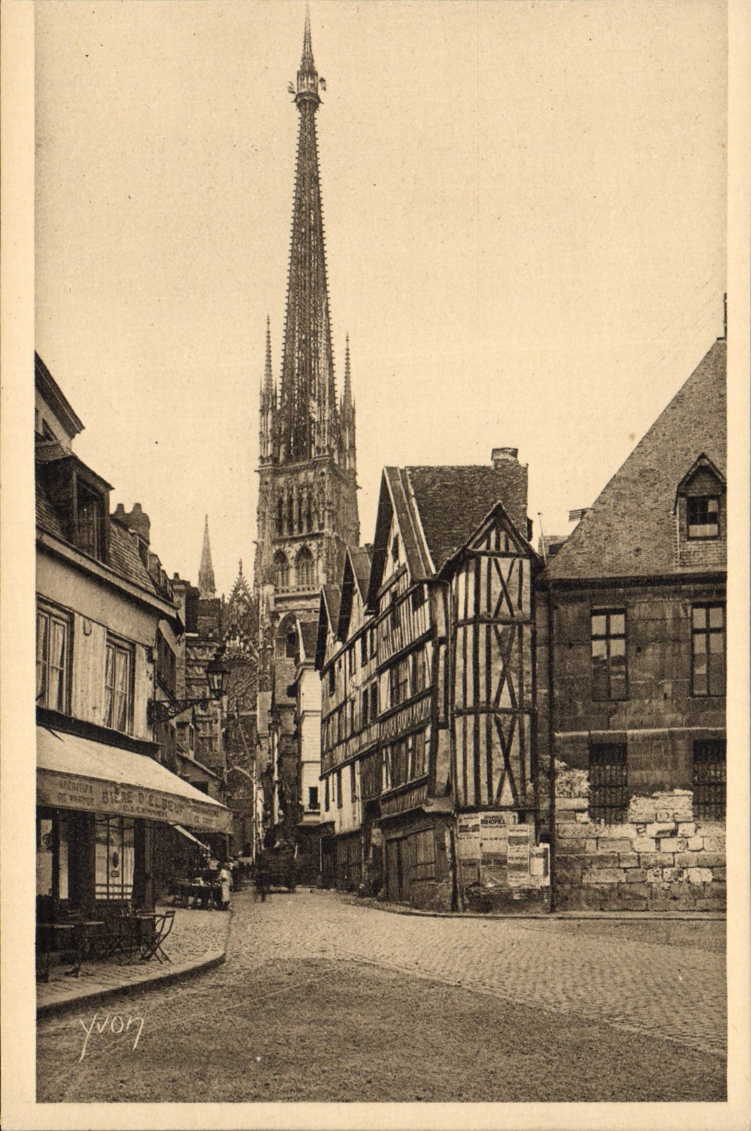 CPA Rouen Vieilles Maisons