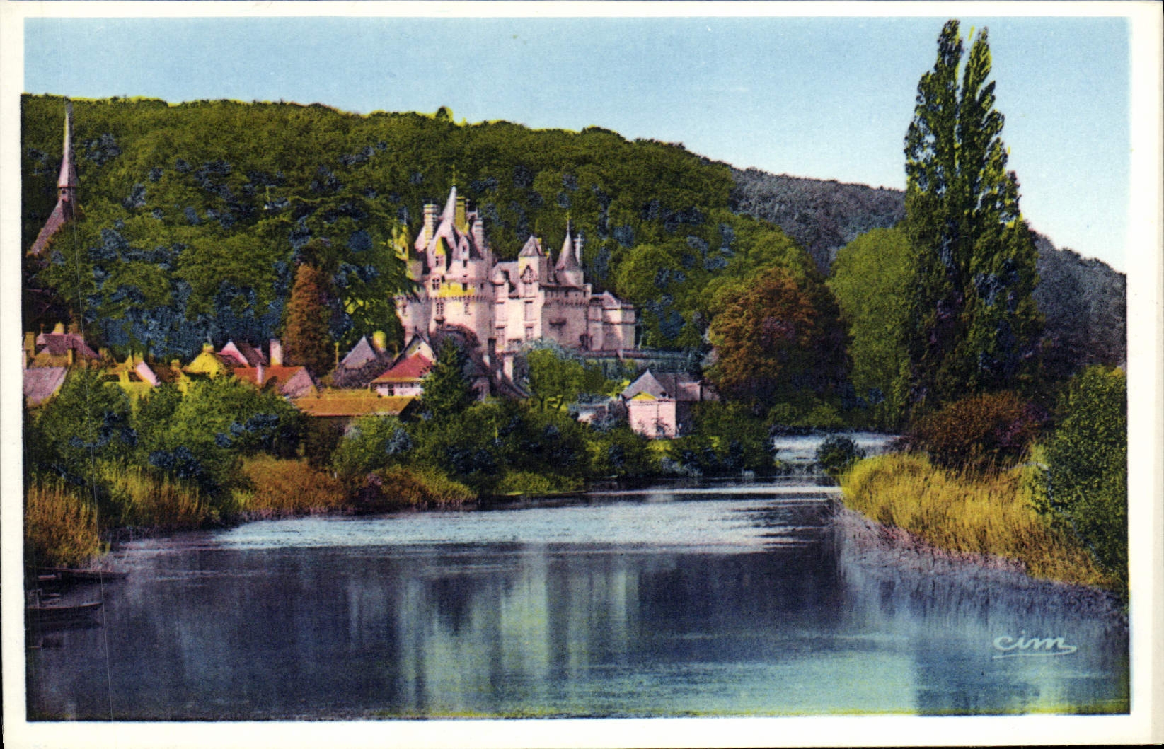 CPA Usse Le Chateau Et I'Indre