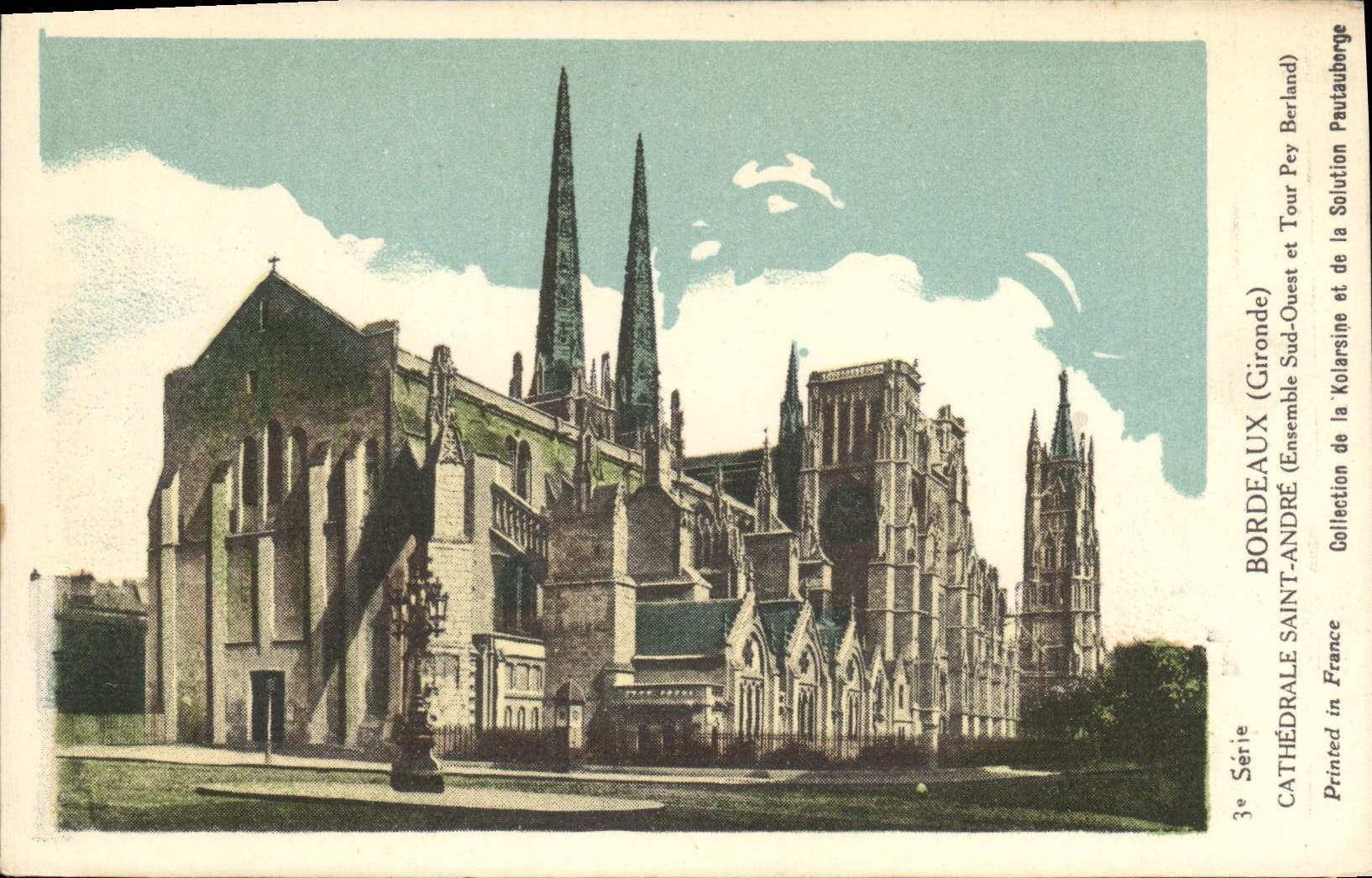 CPA Bordeaux Cathedrale Saint Andre