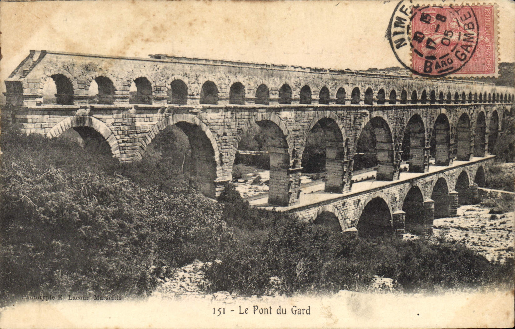 CPA Le Pont Du Gard