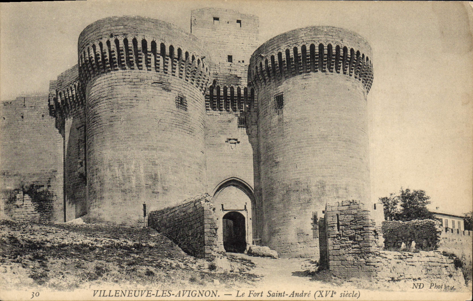 CPA Villeneuve Les Avignon Le Fort Saint Andre