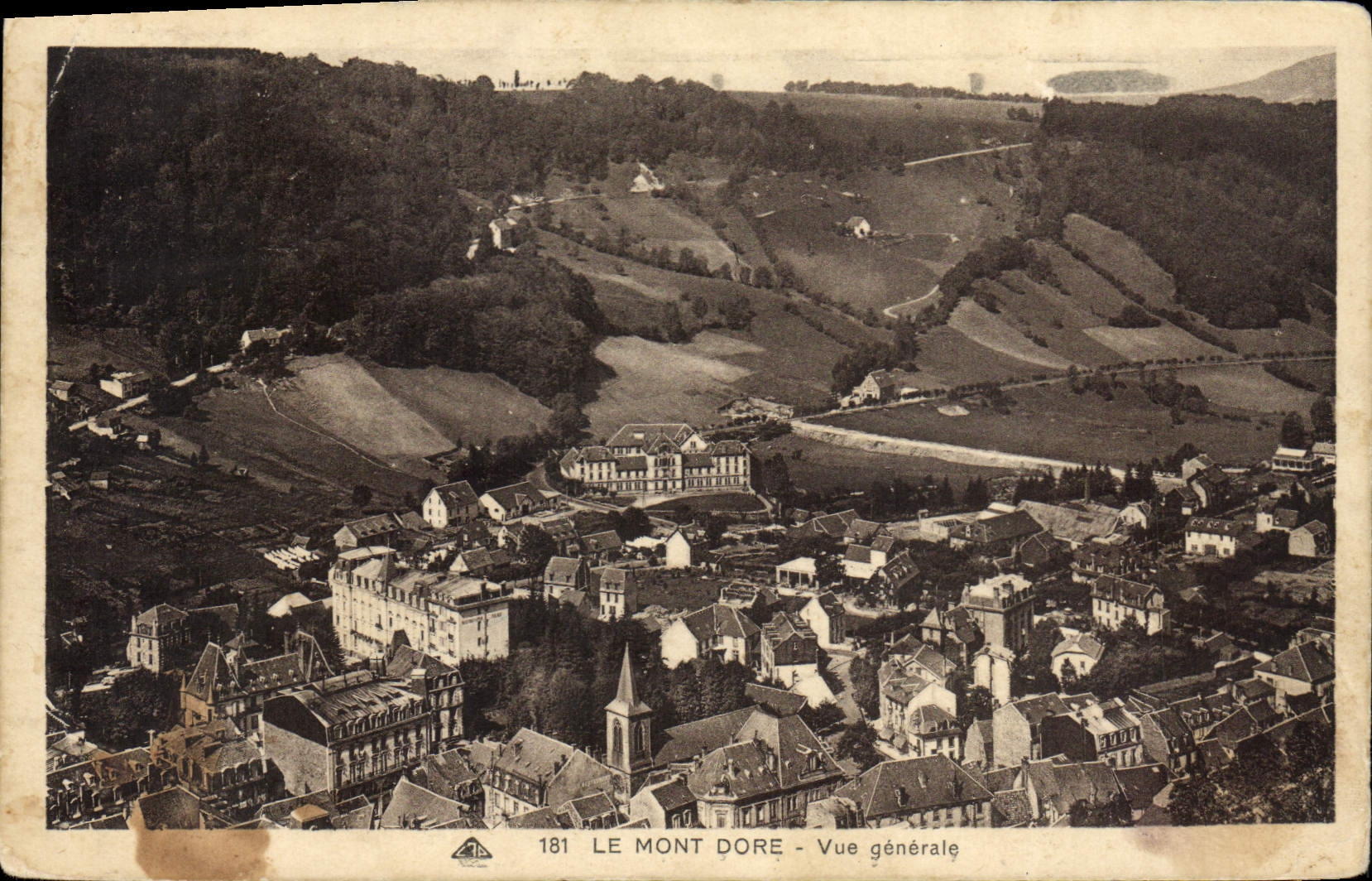 CPA Le Mont Dore Vue Generale