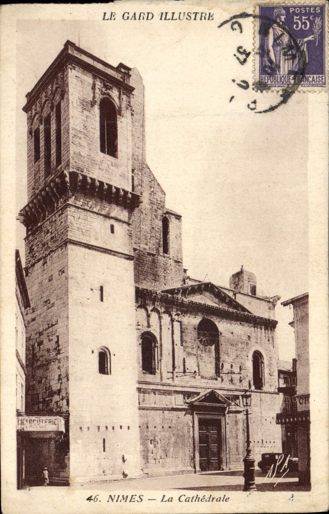 CPA Nimes La Cathedrale
