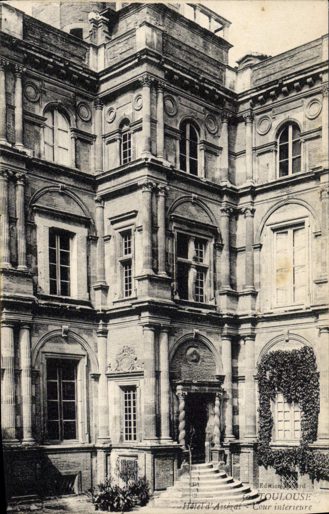 CPA Toulouse Hotel Assezat Cour Interieure