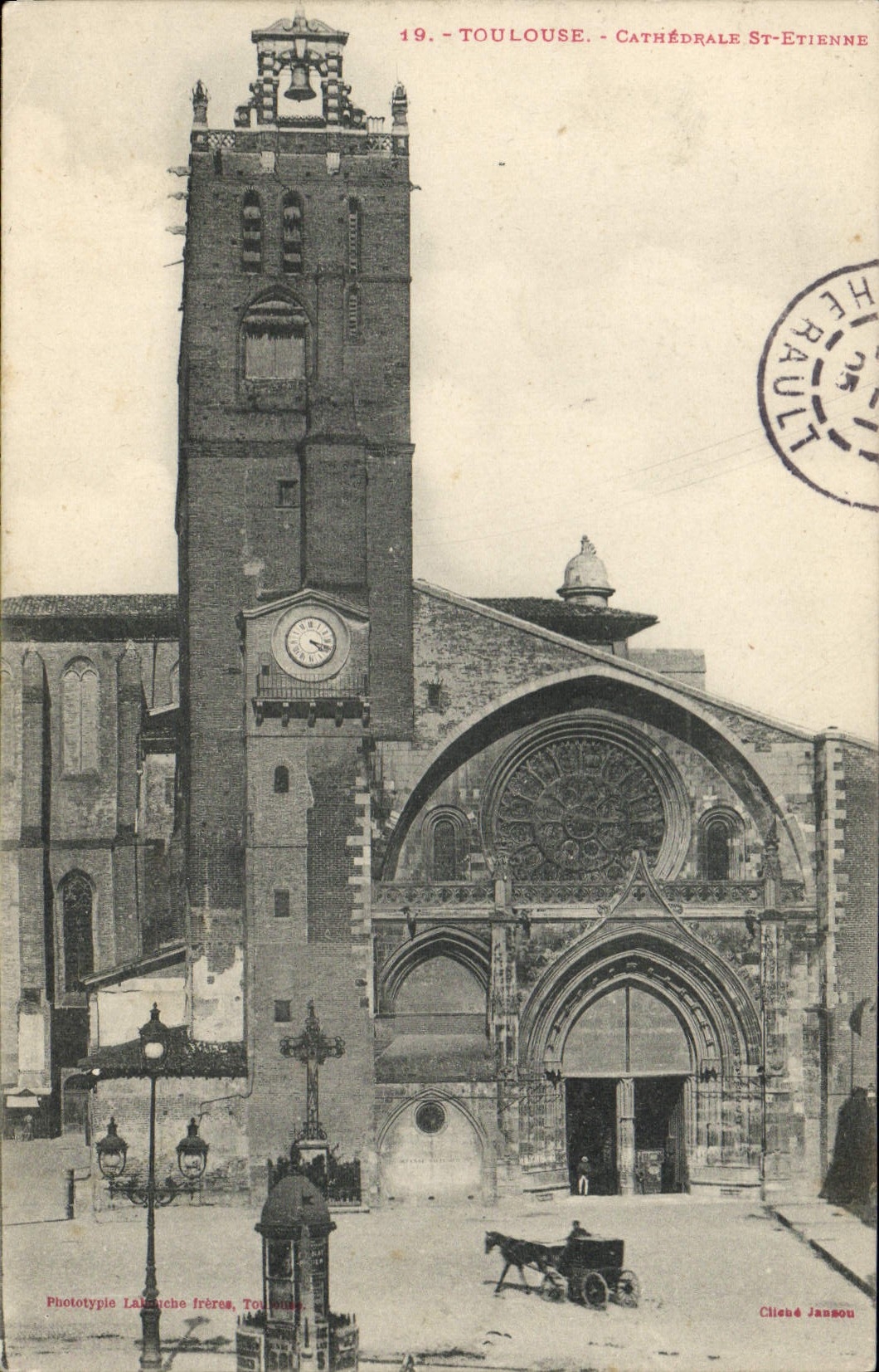 CPA Toulouse Cathedrale St Etienne