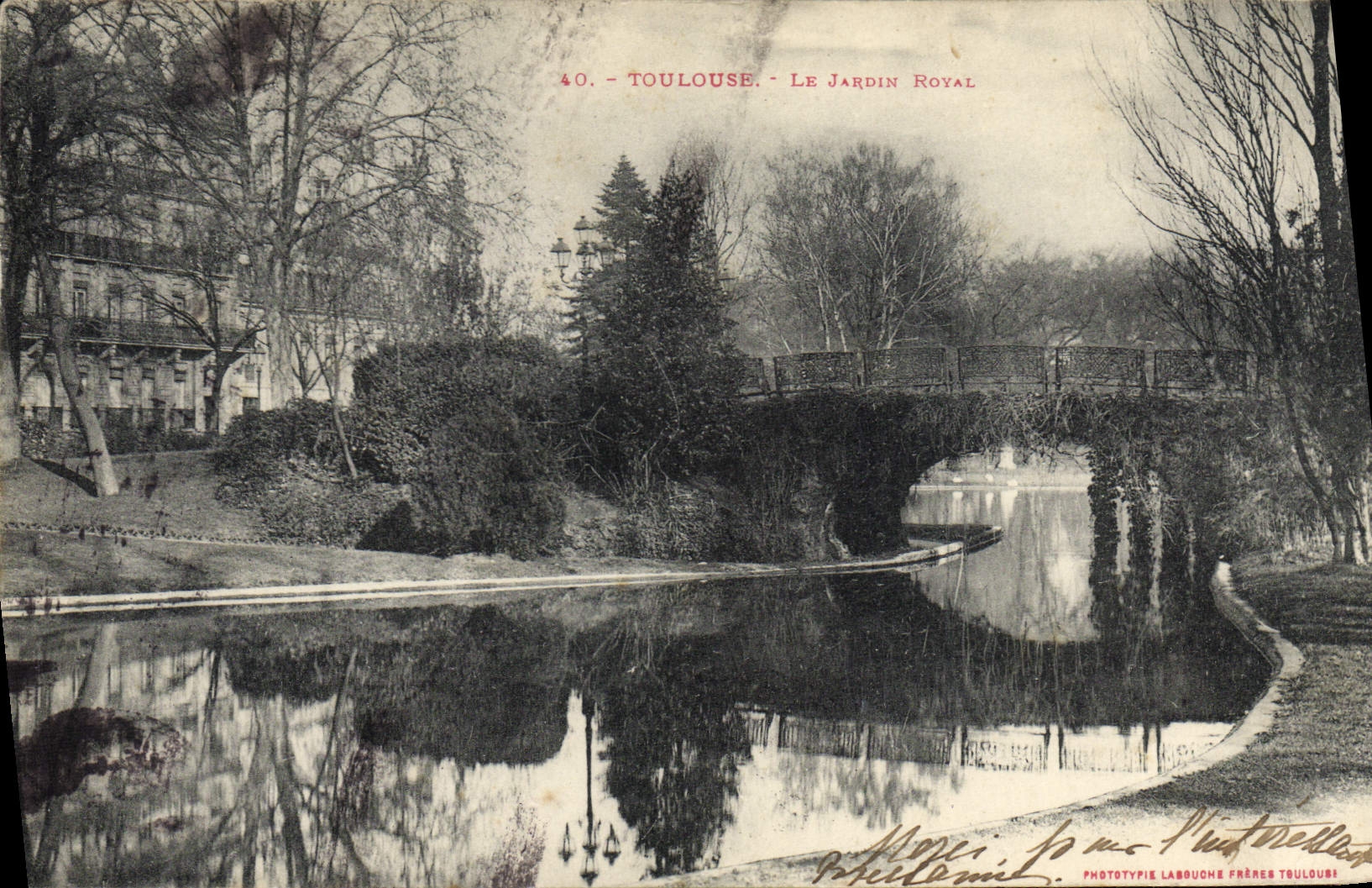 CPA Toulouse Le Jardin Royal