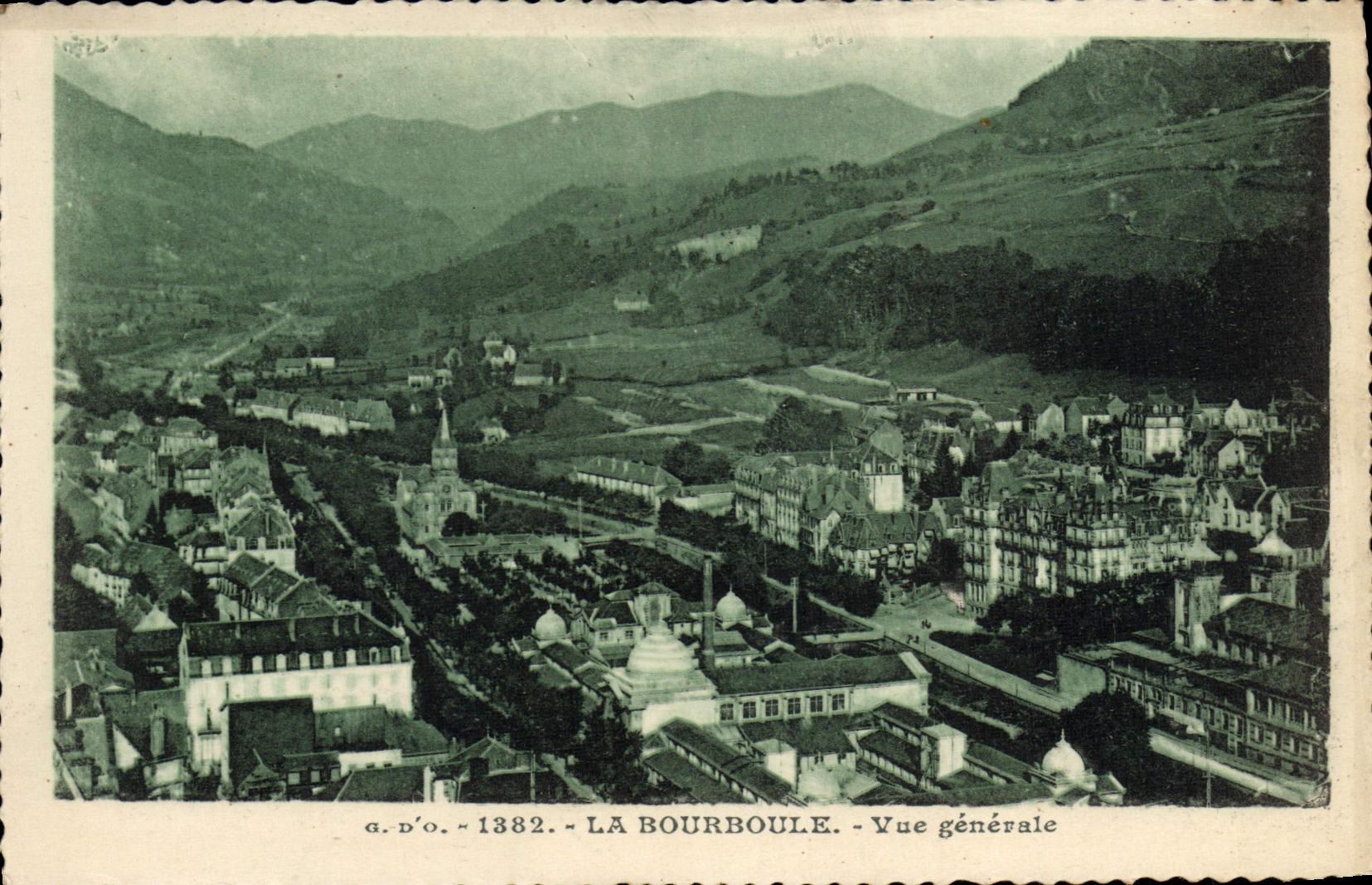 CPA La Bourboule Vue Generale
