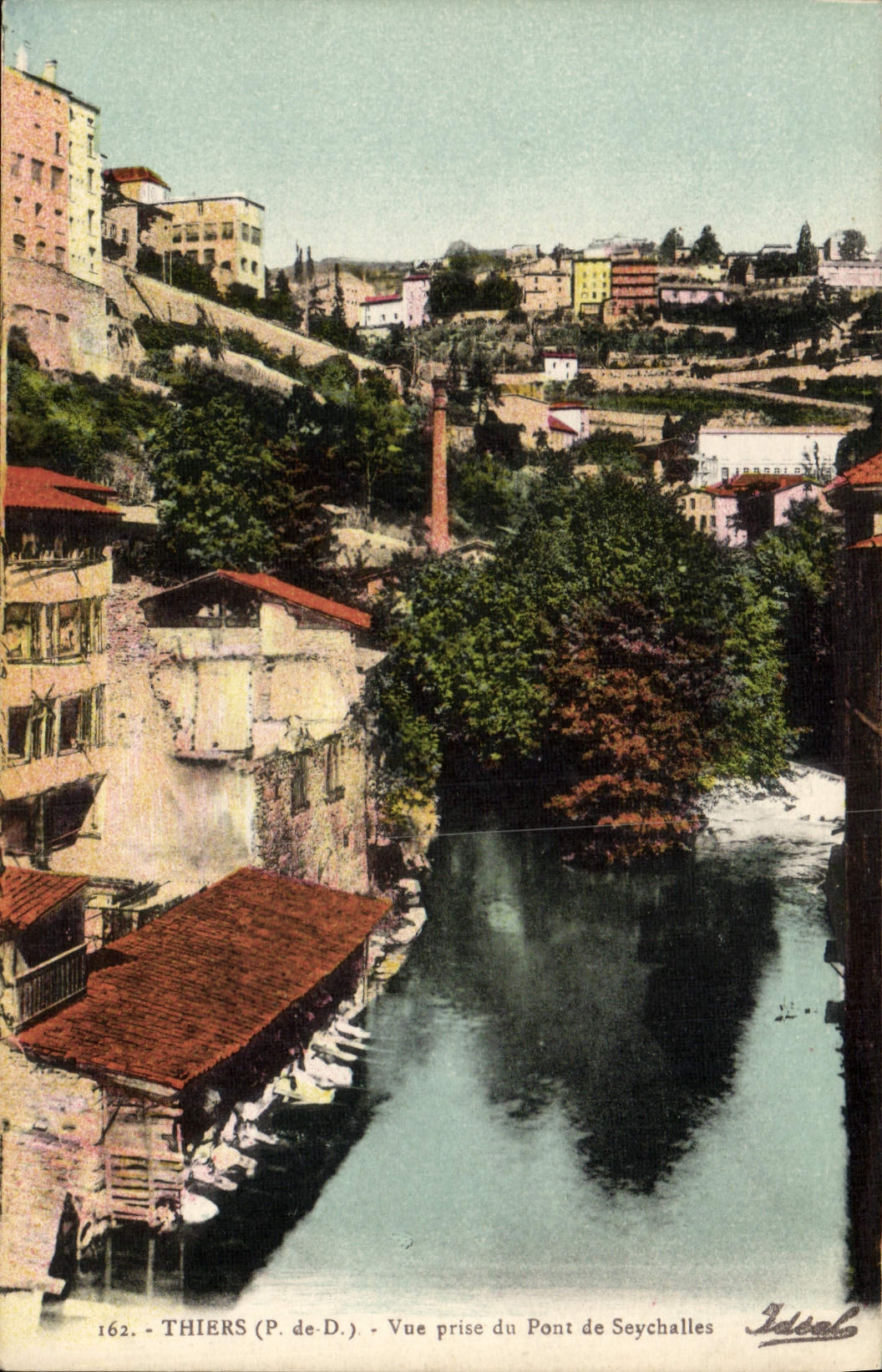 CPA Thiers Vue Prise Du Pont De Seychalles