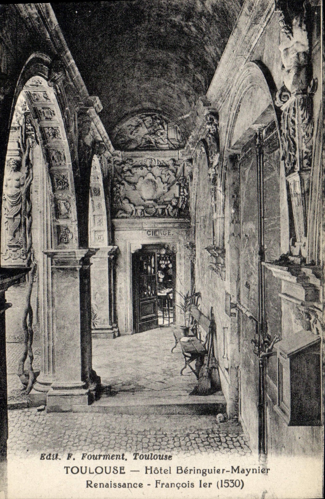 CPA Toulouse Hotel Beringuier Maynier Renaissance Francois 1er