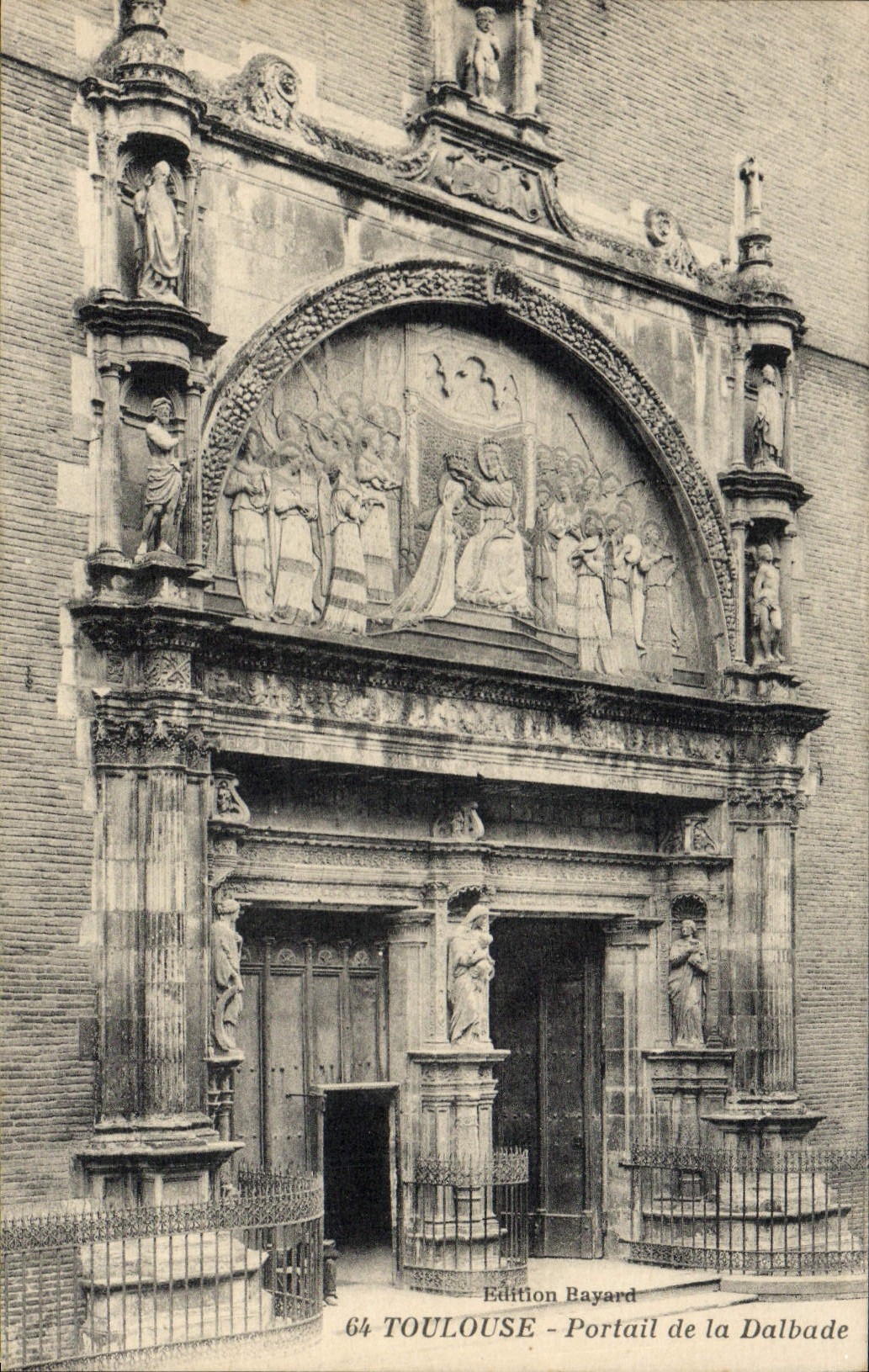 CPA Toulouse Portail De La Dalbade