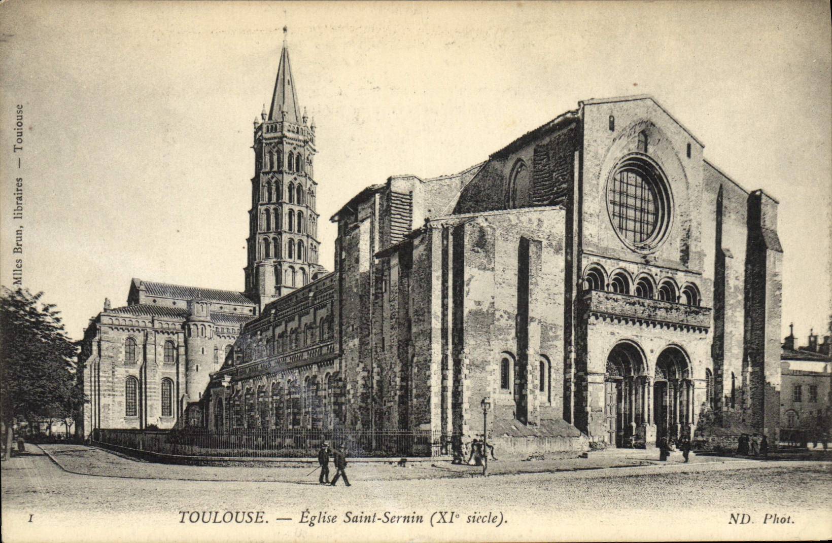CPA Toulouse Eglise Saint Sernin