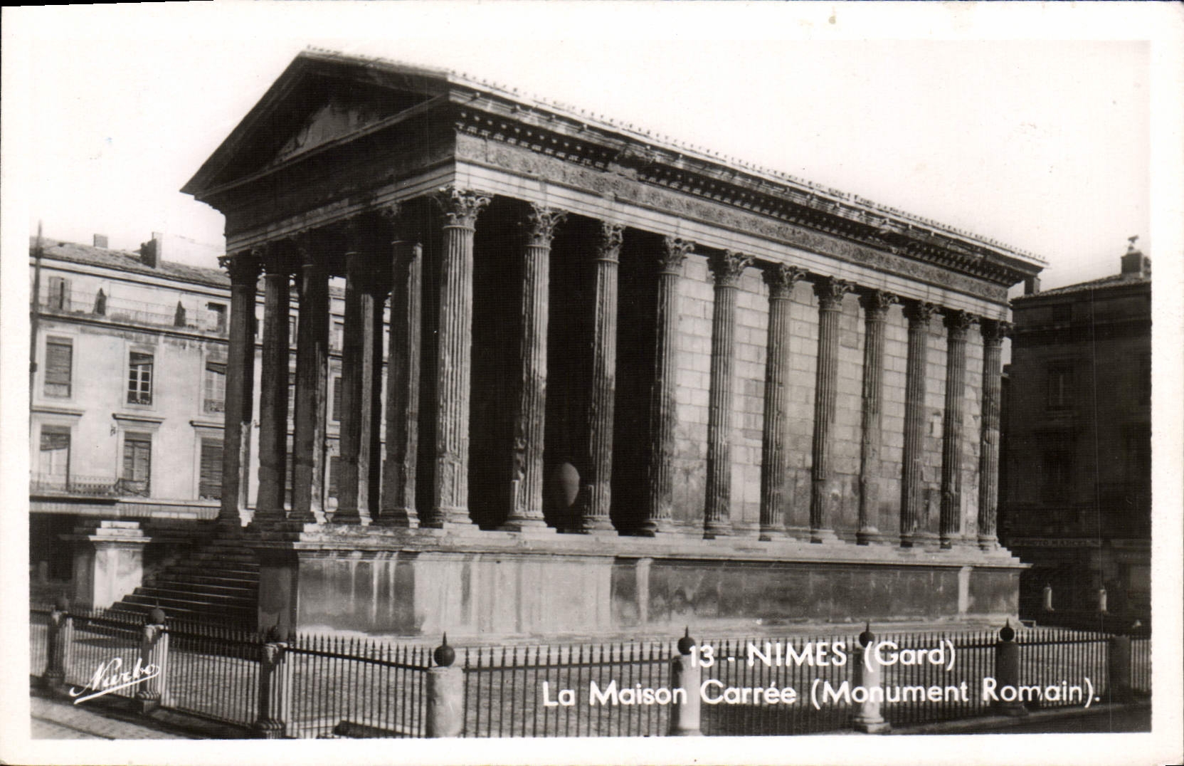 CPA Nimes La Maison Carree