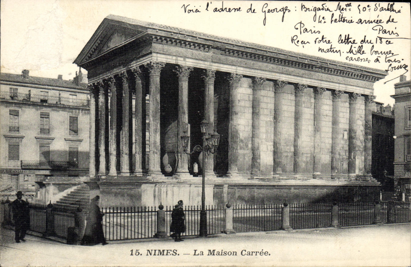 CPA Nimes La Maison Carree