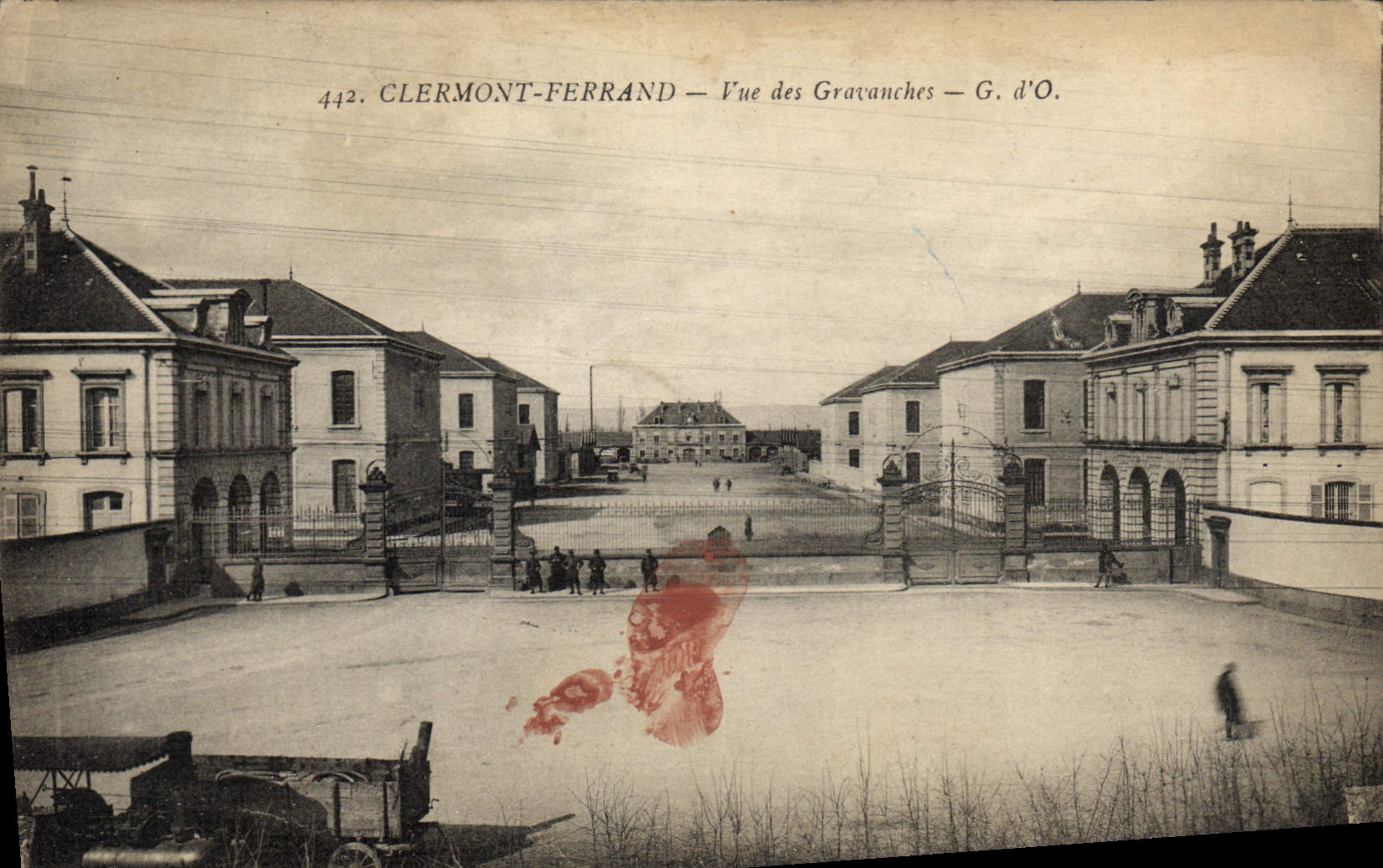 VINTAGE POSTCARD Clermont Ferrand Seen Of Gravanches