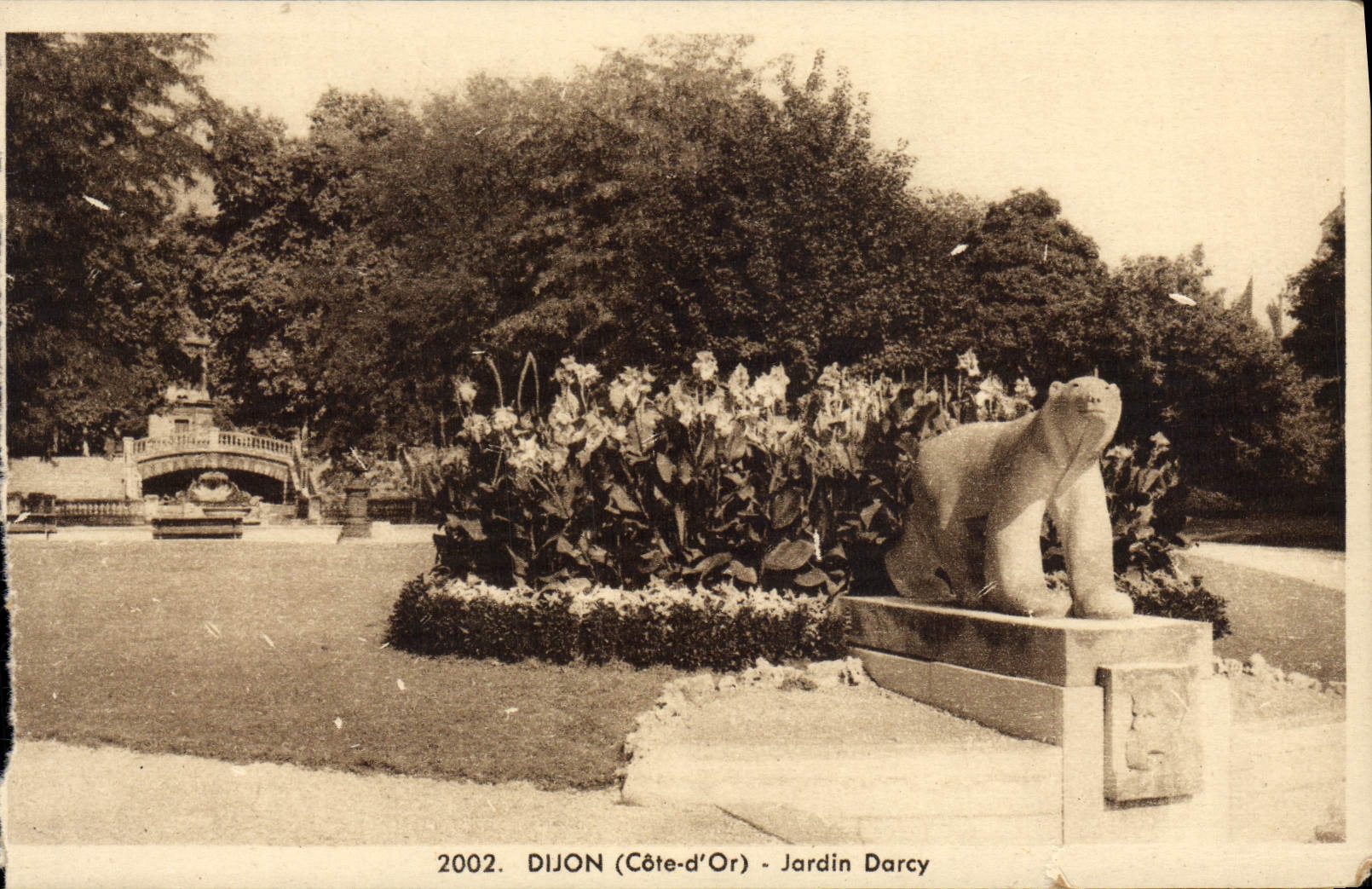 CPA Dijon Jardin Darcy