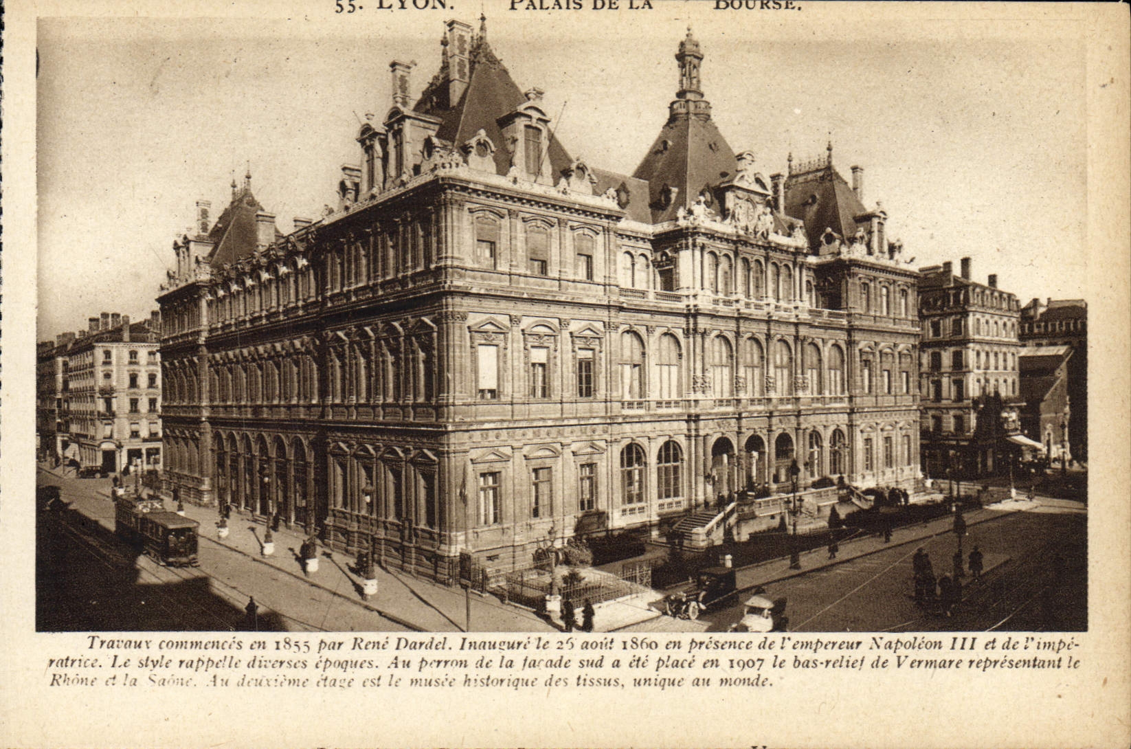 CPA Lyon Palais De La Bourse