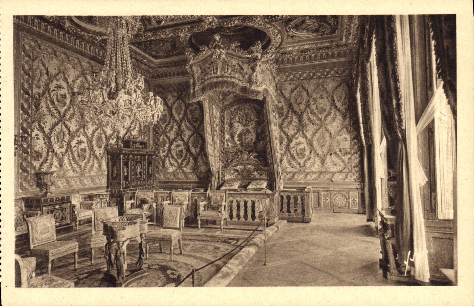 CPA Fontainebleau Chambre Des Imperatrices