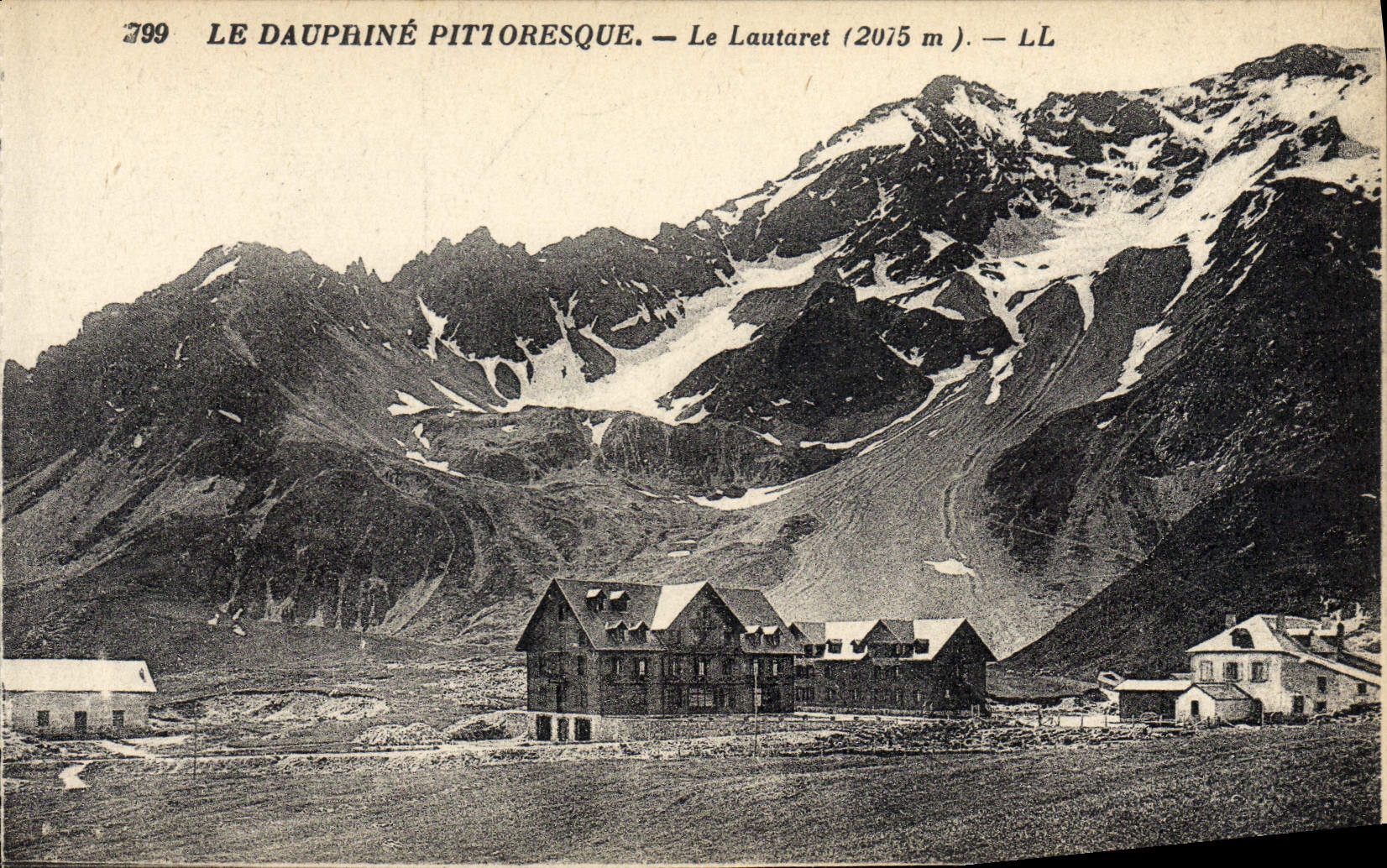 VINTAGE POSTCARD Dauphine Picturesque Lautaret