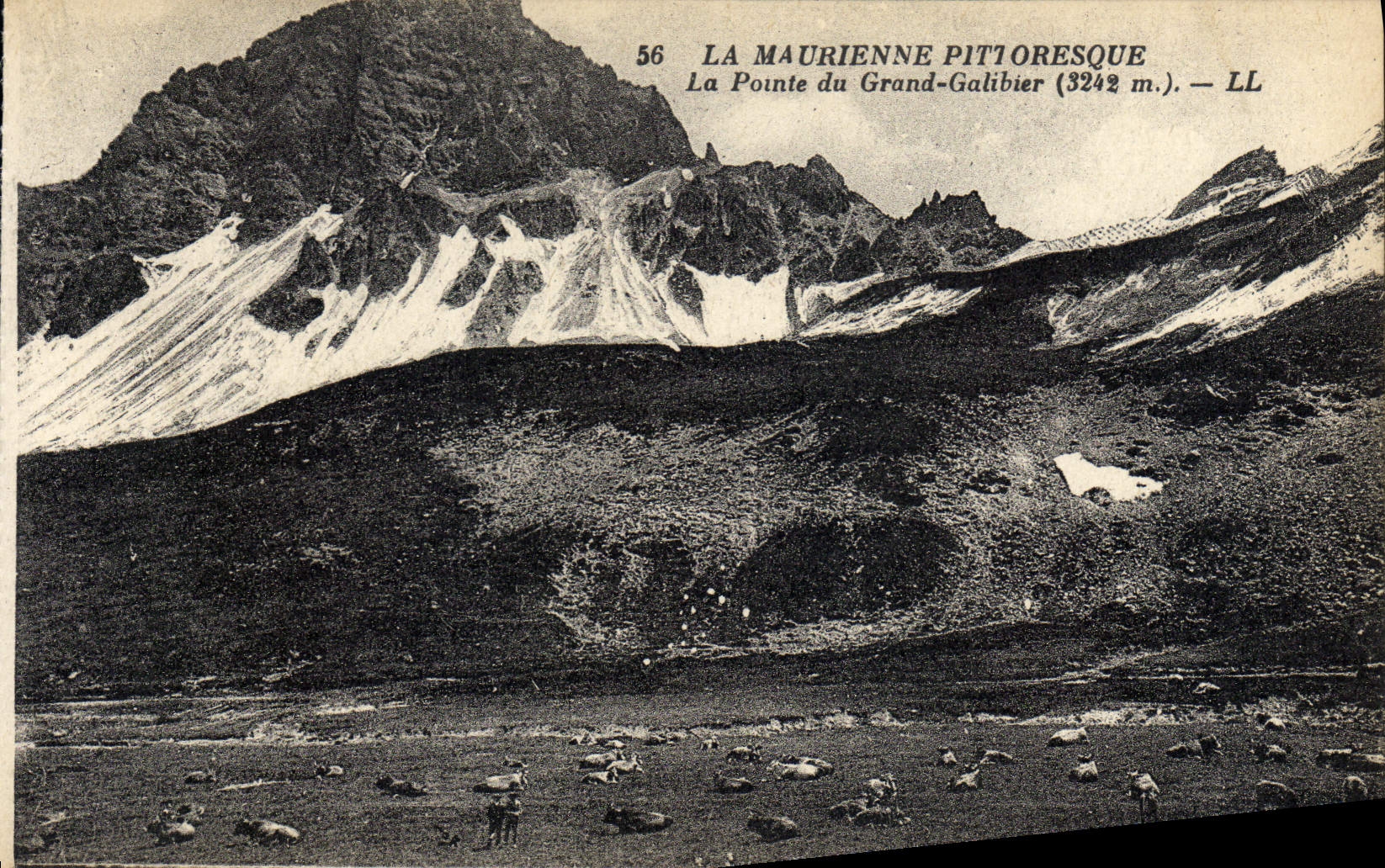 CPA La Maurienne Pittoresque La Pointe Du Grand Galibier