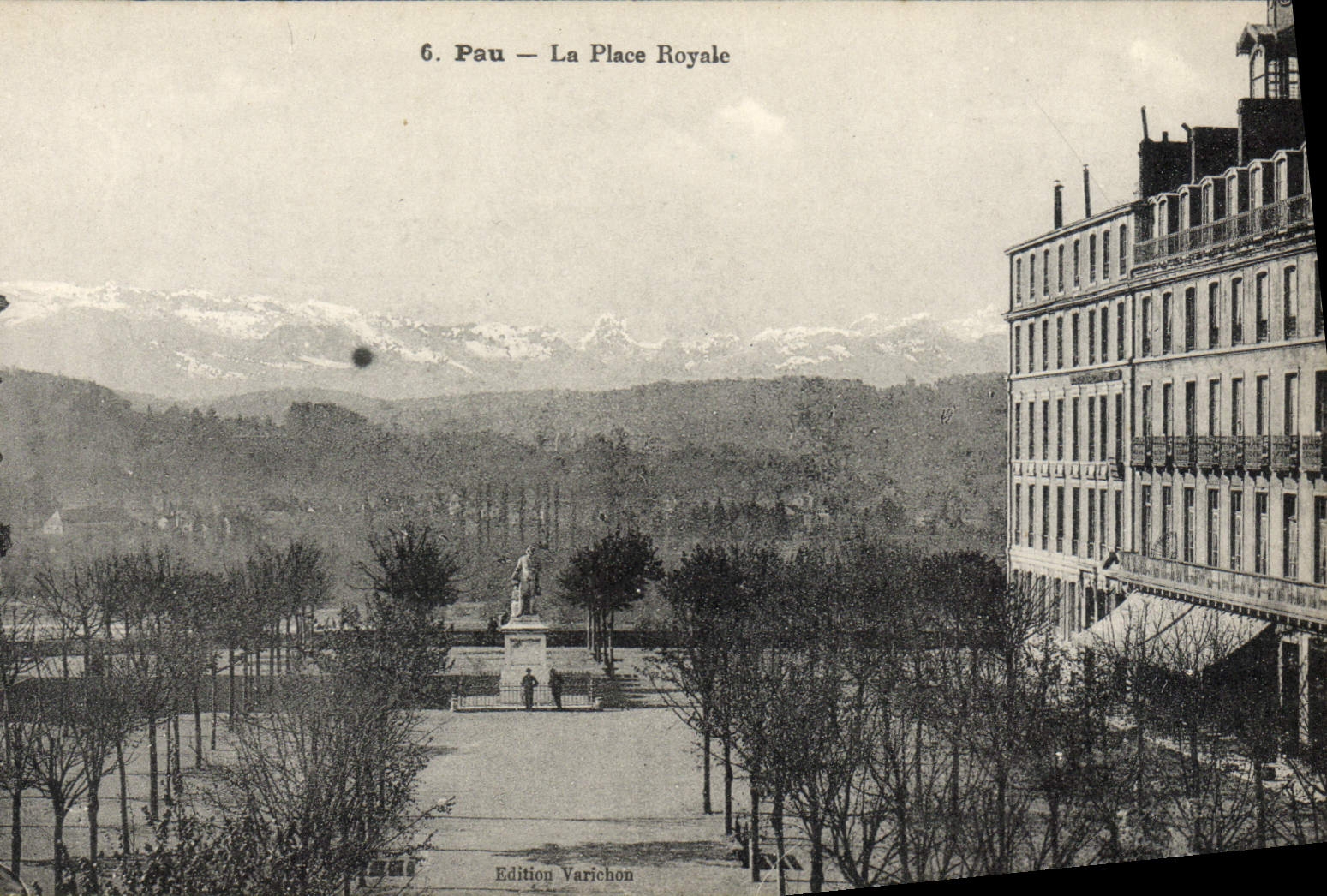 CPA Pau La place royale