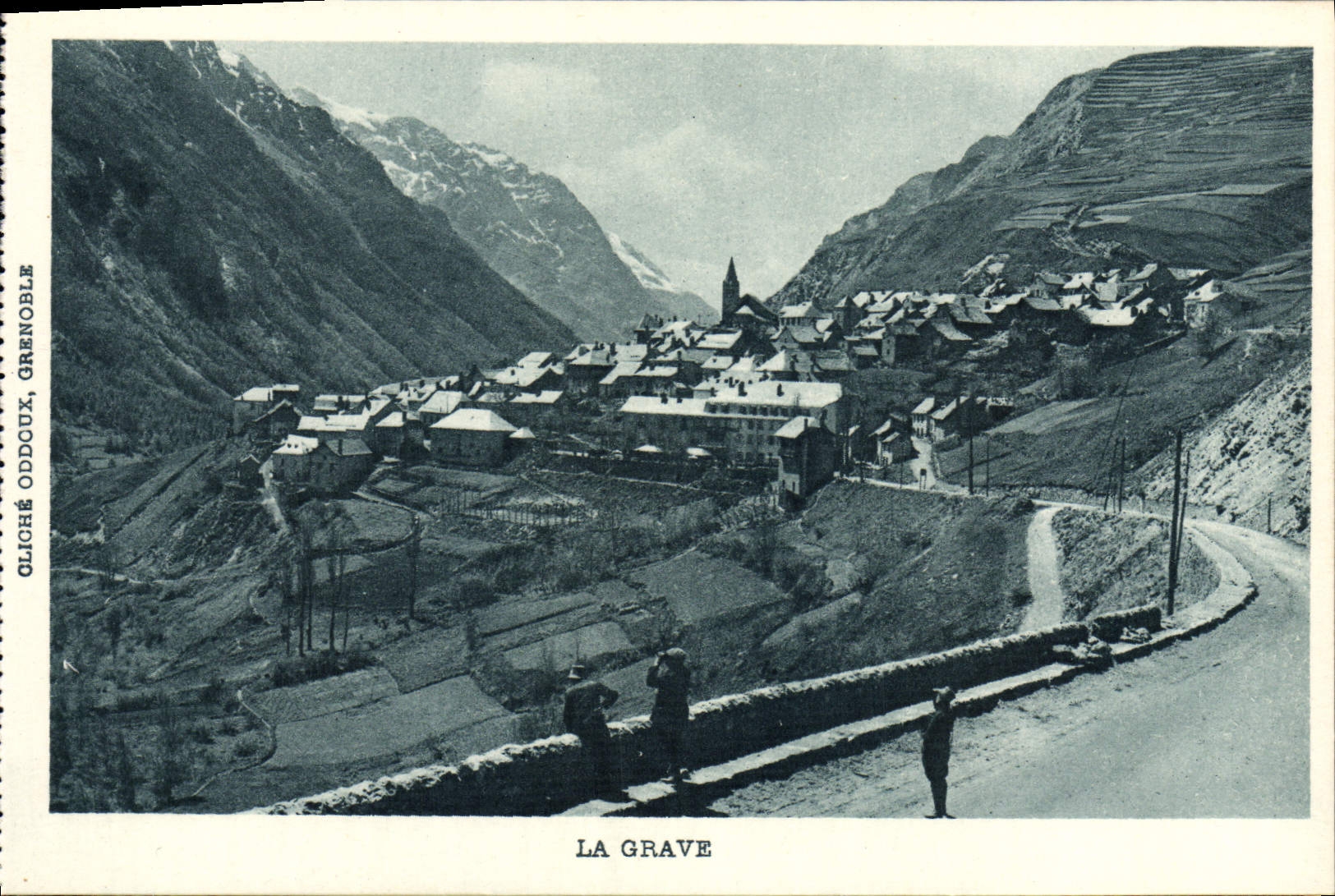 VINTAGE POSTCARD Low register