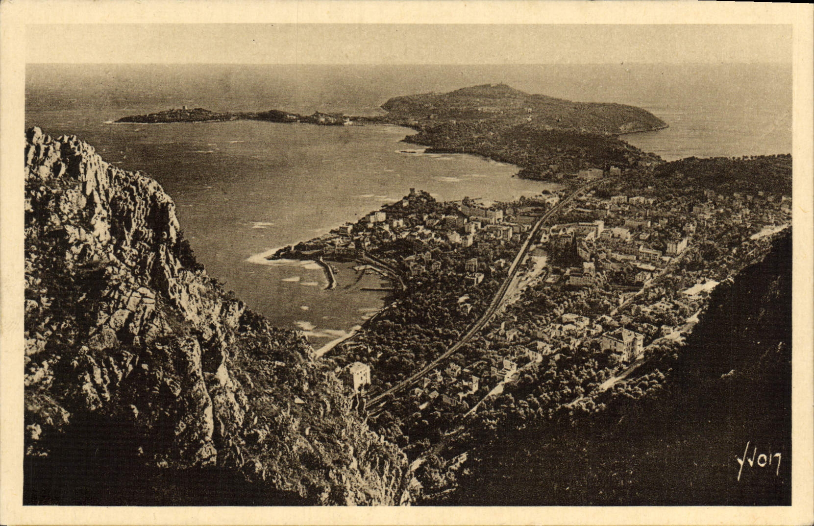 CPA Beaulieu Et Le Cap Ferrat