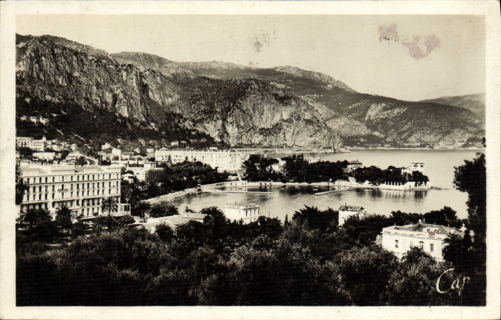 CPA Beaulieu Panorama Et Les Hotels