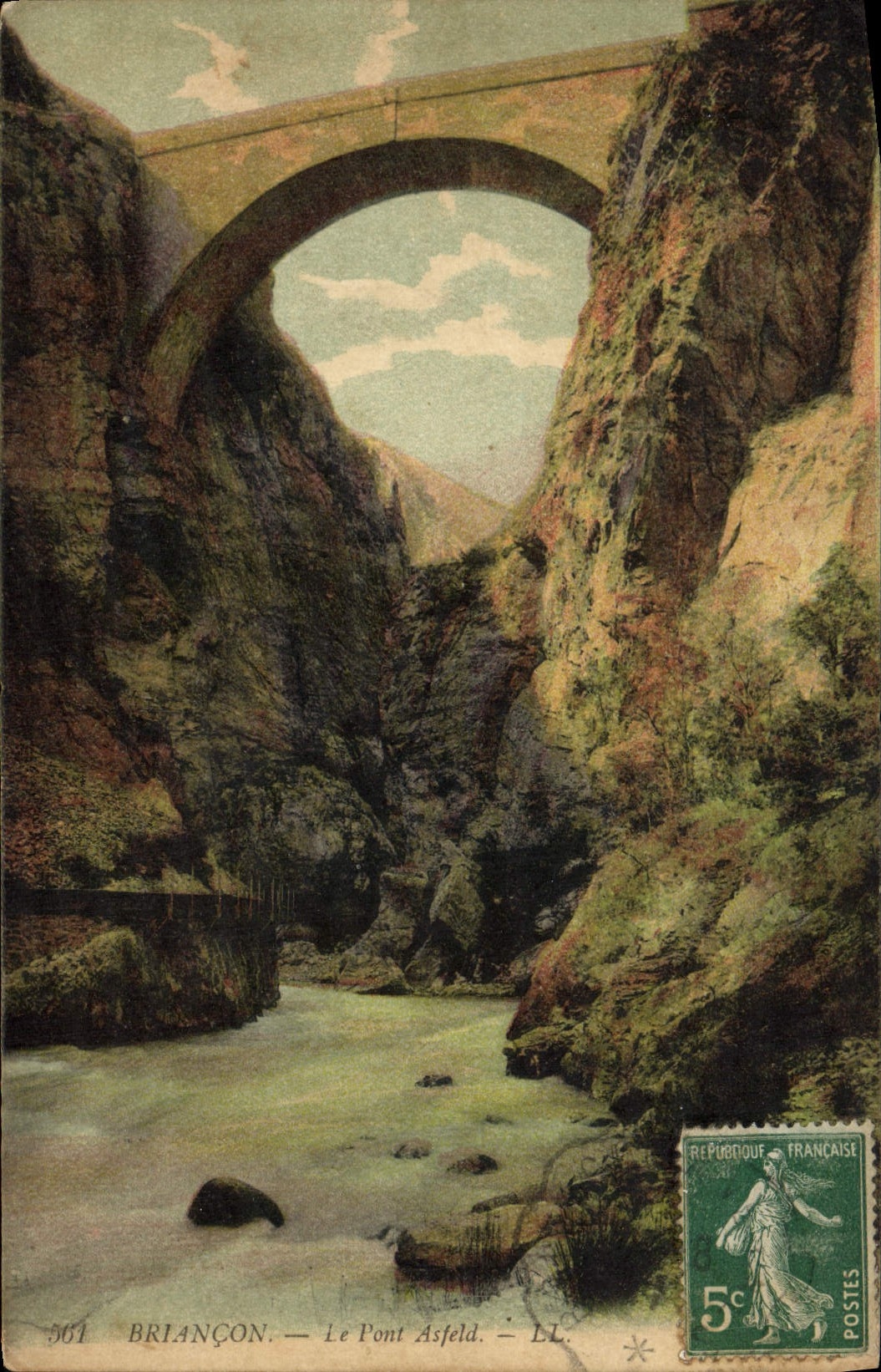 CPA Briancon Le Pont D'Asfeld