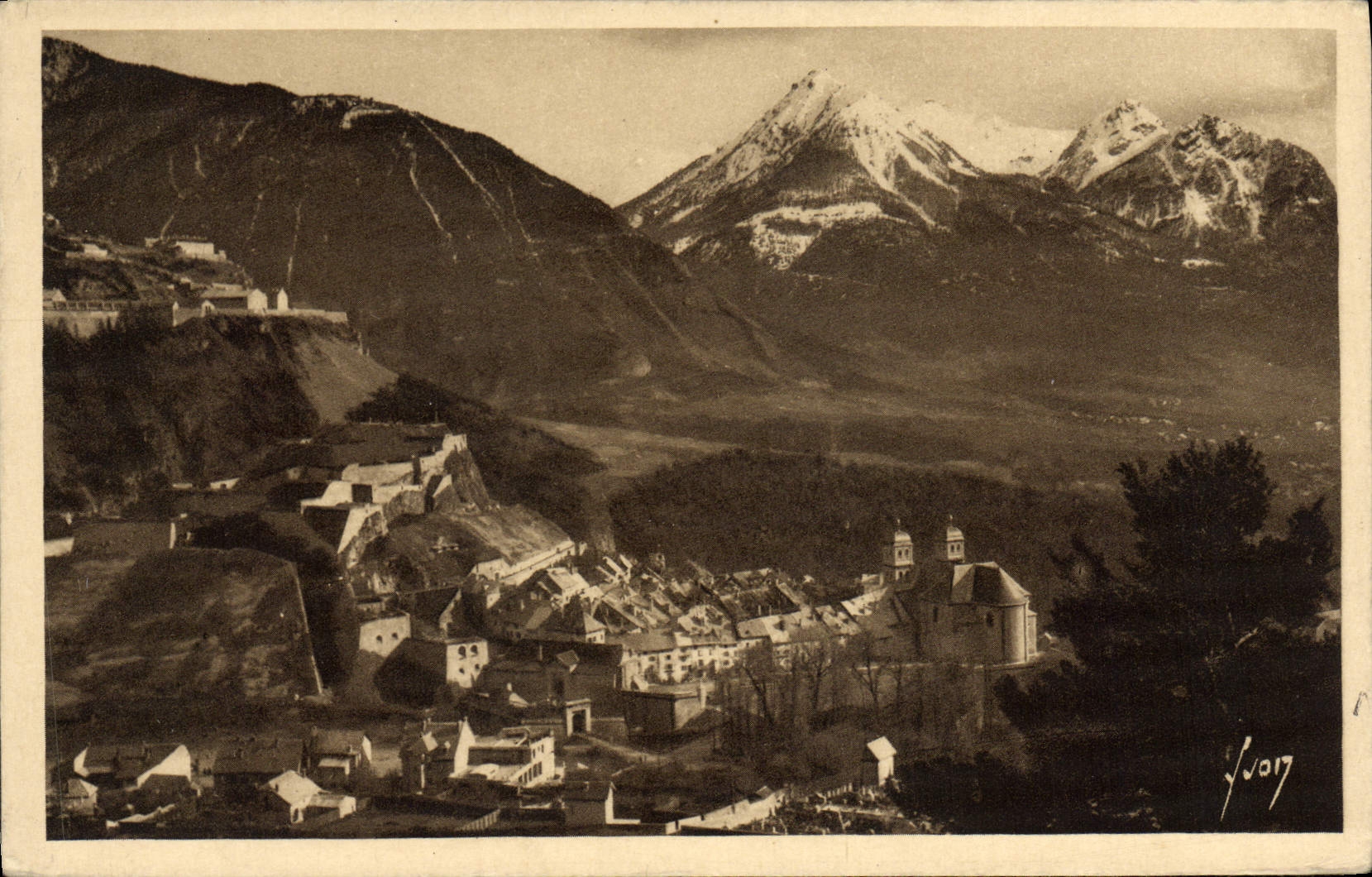 CPA Briancon Vue Generale