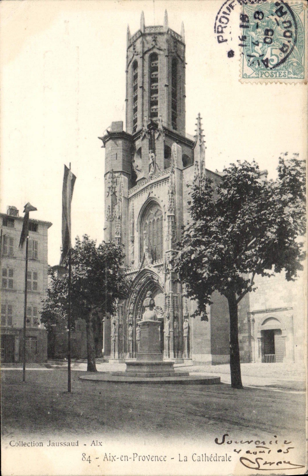 CPA Aix En Provence La Cathedrale