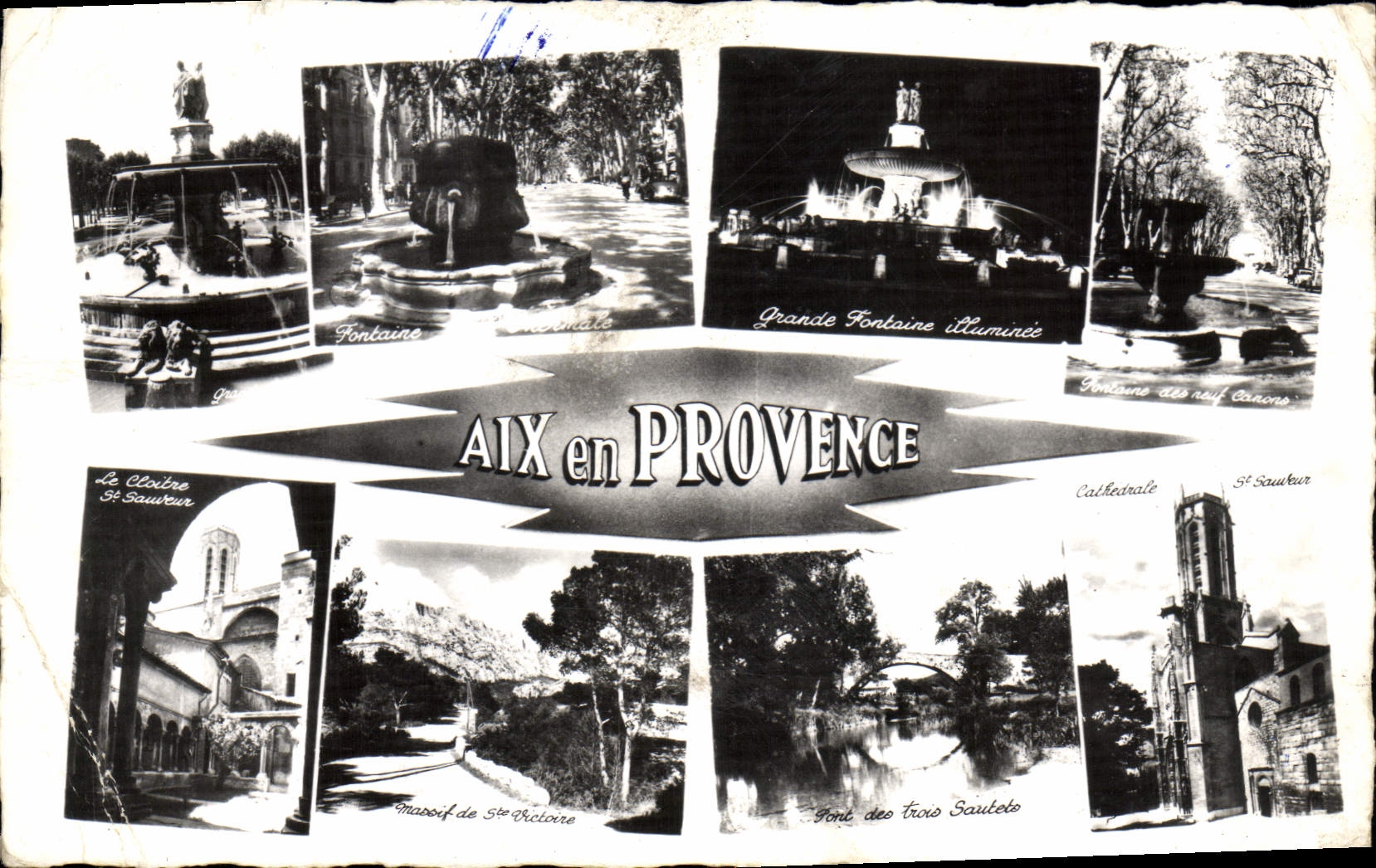 CPM Aix En Provence Fontaines