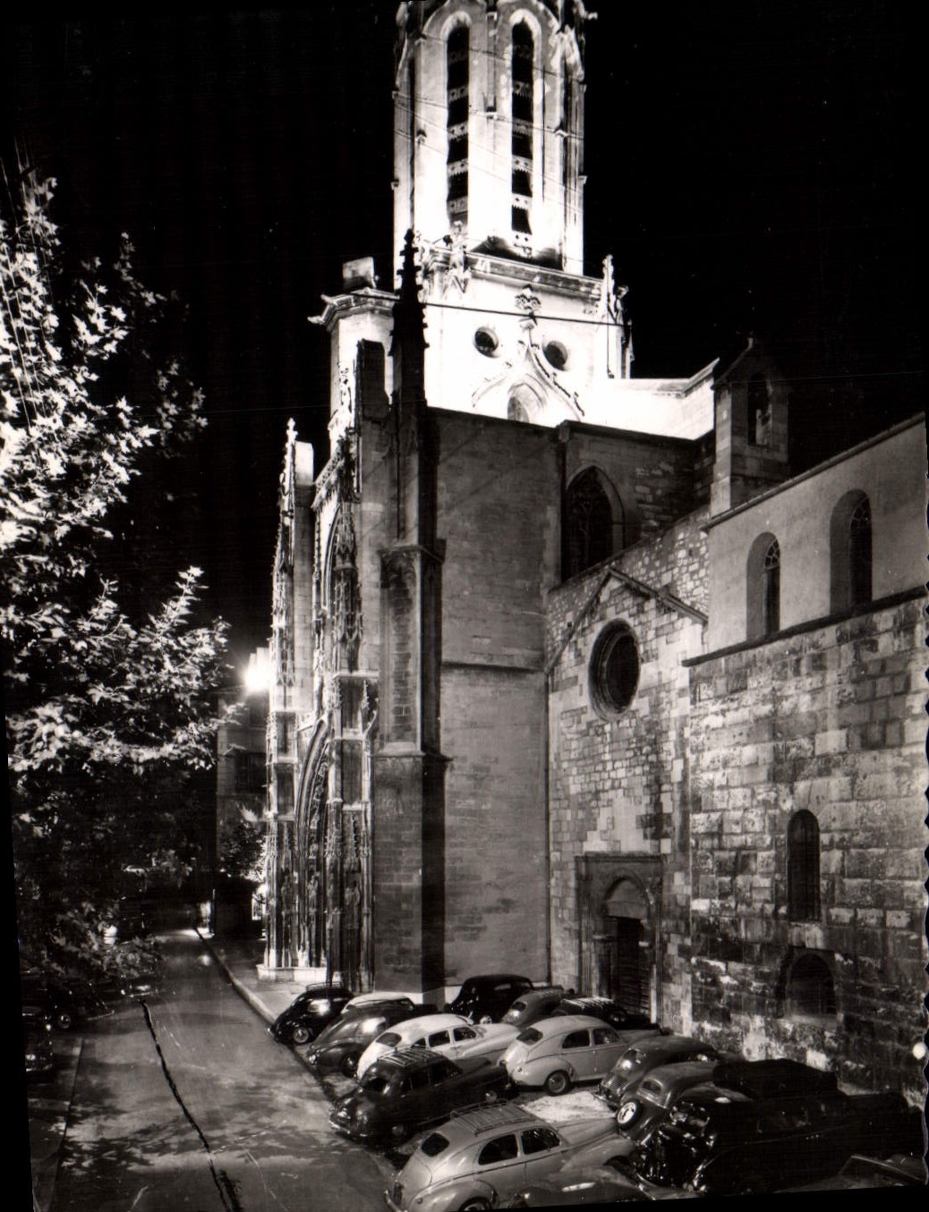 CPM Aix En Provence Illumination De La Cathedrale