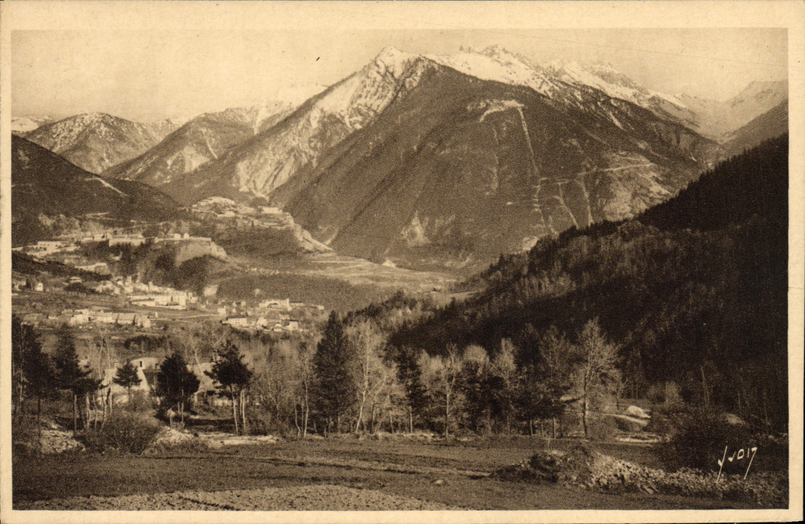 CPA Briancon Vue Generale