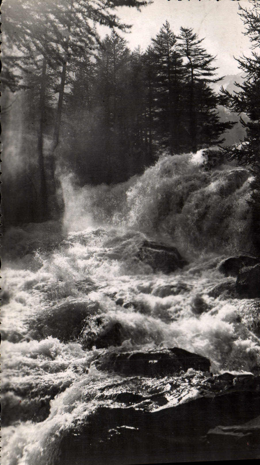CPM Nevache Cascade De Fontcouverte