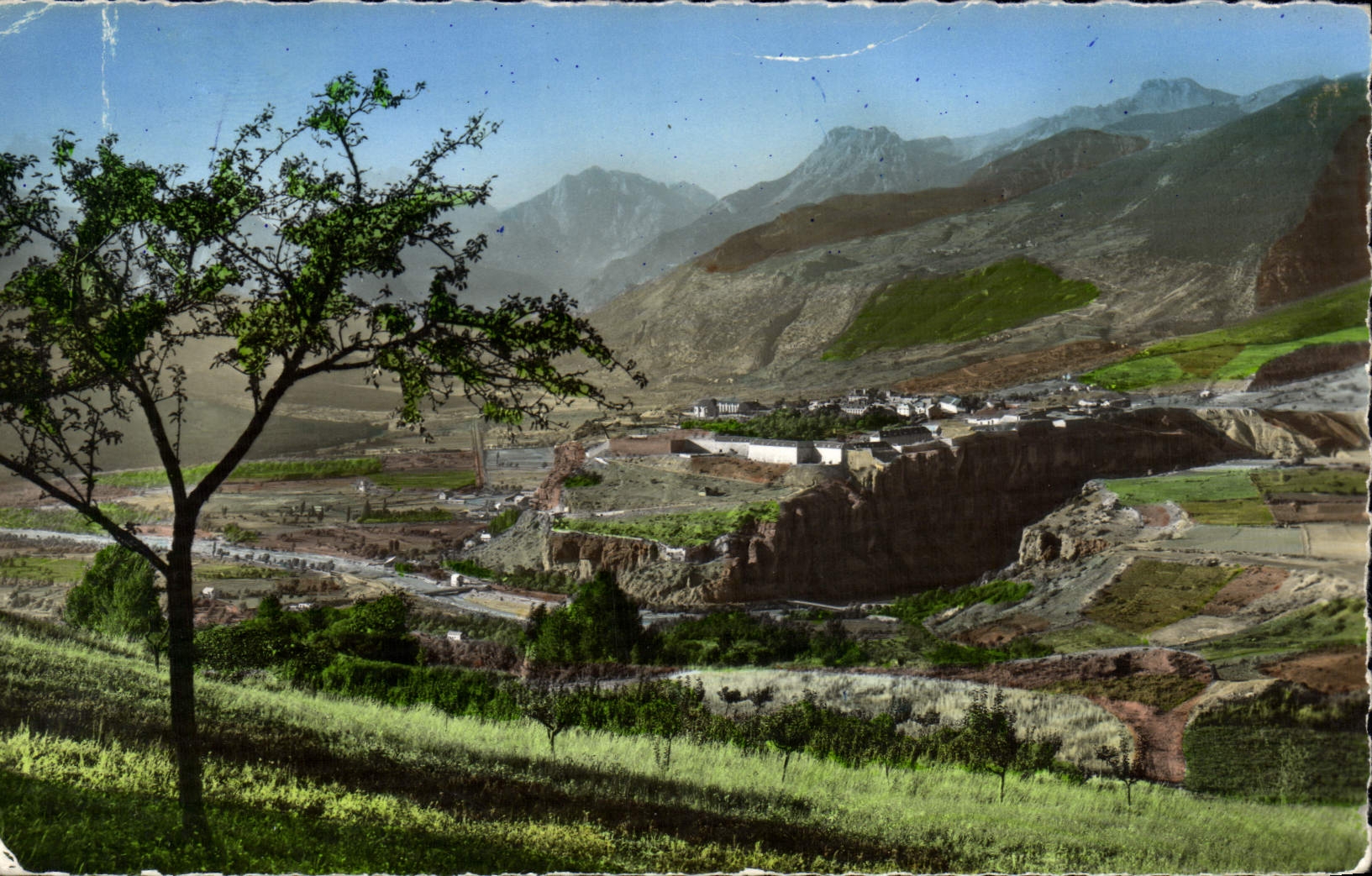 CPM Les Alpes Mont Vue Generale Et Le Guil
