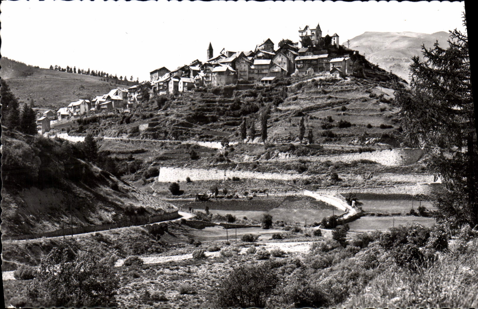 MODERN CARD the Maritime Alps Beuil