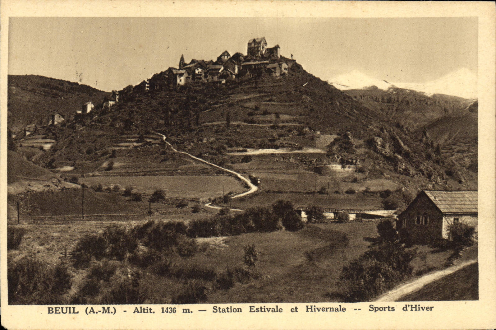 CPA Beuil Station Estivale et Hivernale