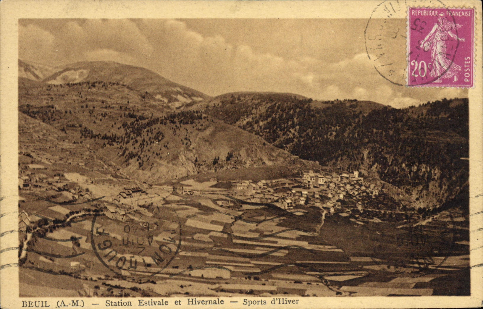 CPA Beuil Station Estivale et Hivernale