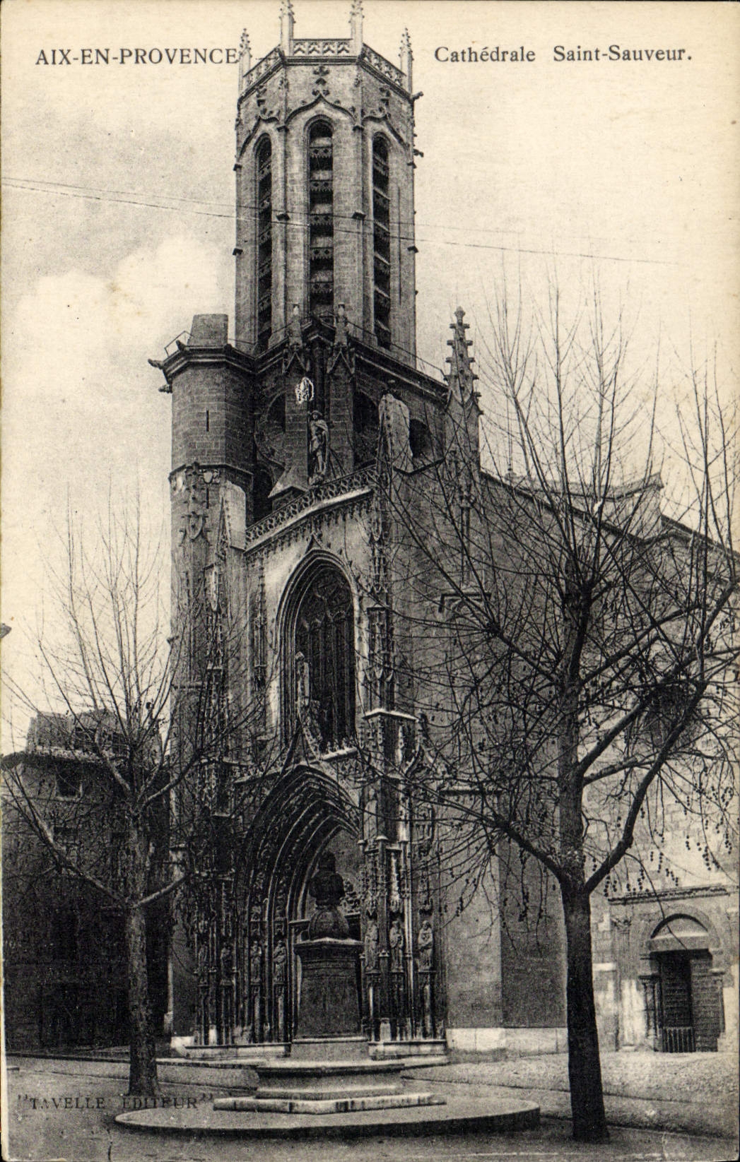 CPA Aix en Provence Cathedrale Saint Sauveur
