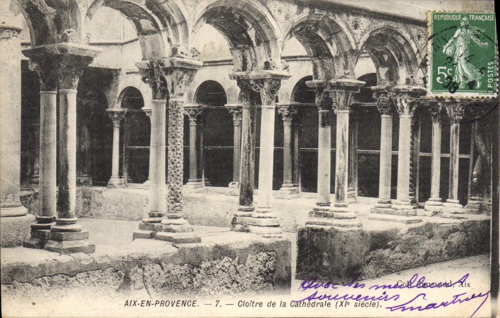 CPA Aix en Provence Cloitre de la cathedrale