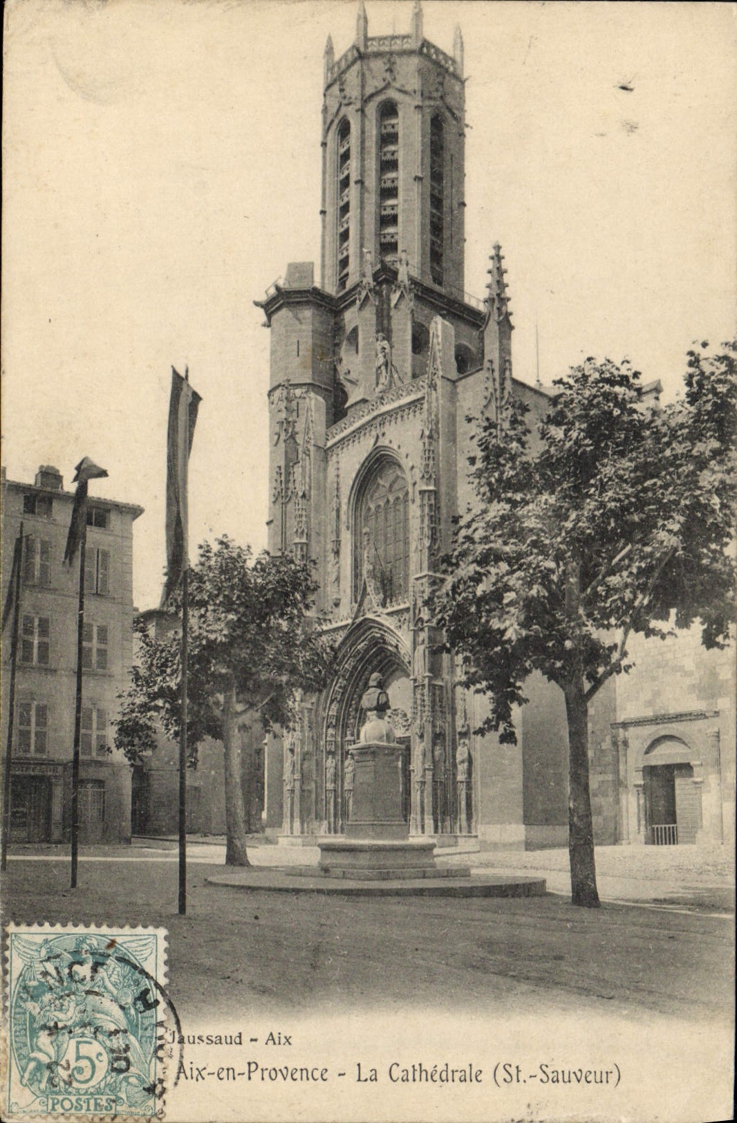 CPA Aix en Provence La Cathedrale St Sauveur