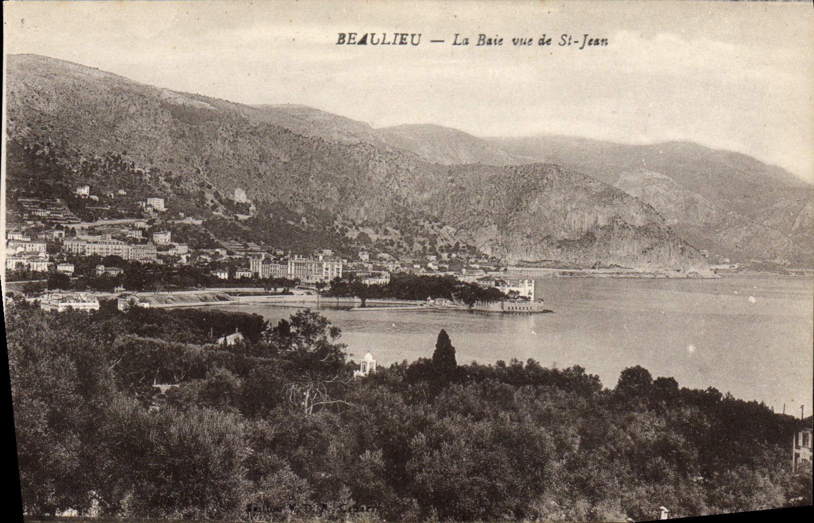 CPA Beaulieu La Baie Vue de St Jean
