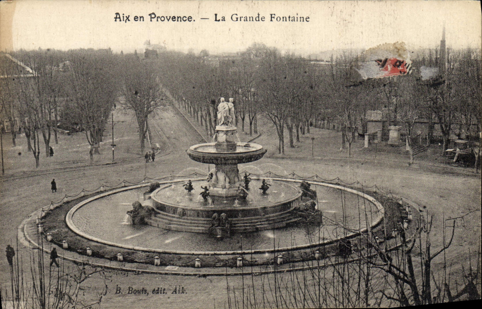 CPA Aix En Provence La Grande Fontaine