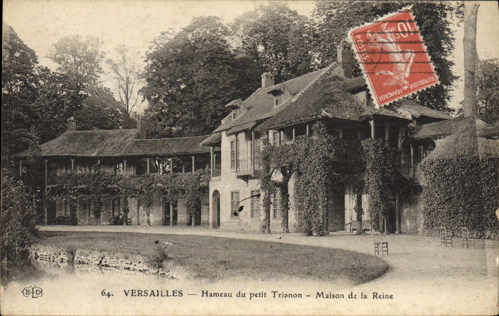 CPA Jardins De Versailles Hameau du Petit Trianon Maison de la Reine 