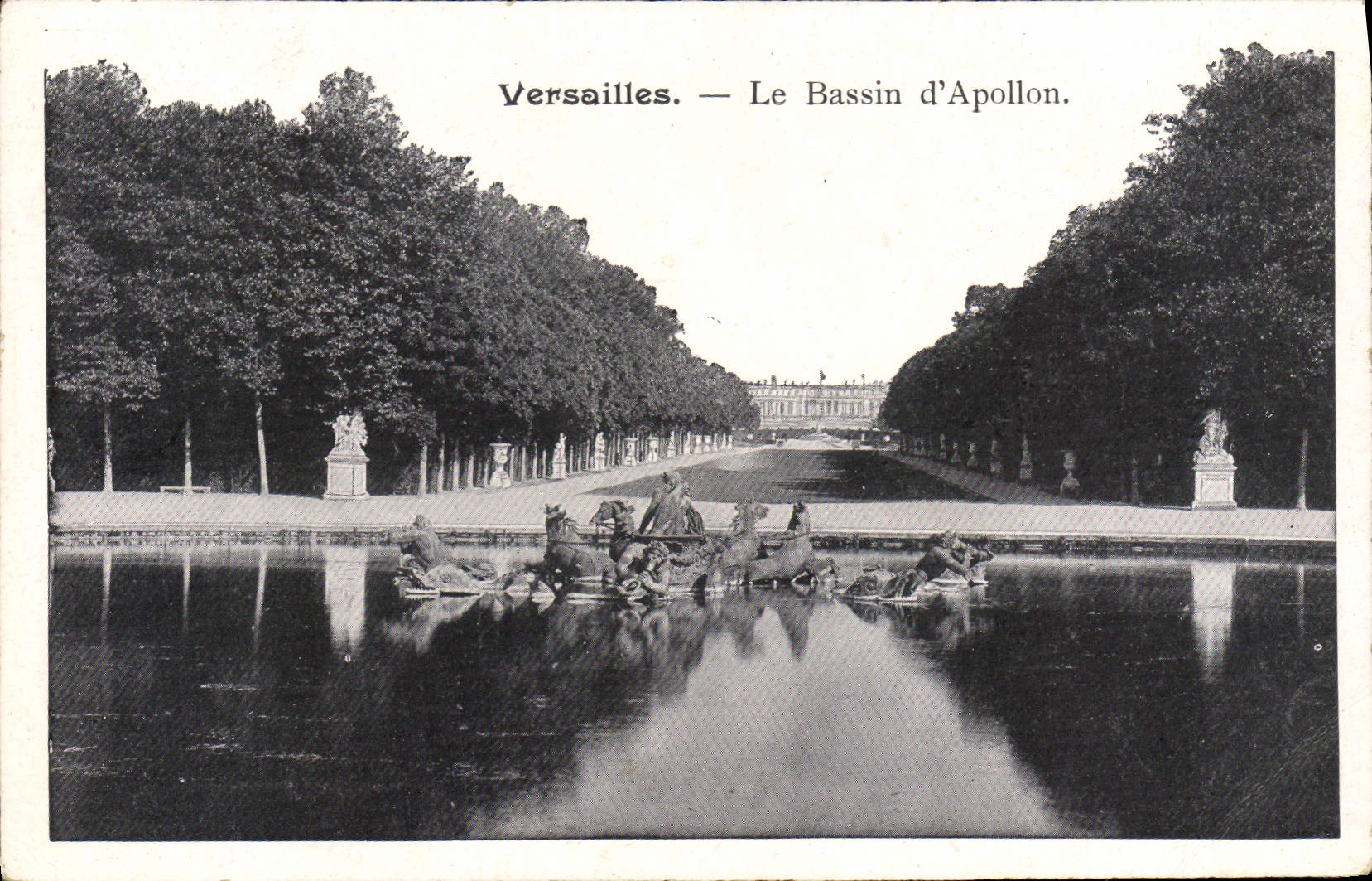 CPA Jardins De Versailles Le Bassin d'Apollon