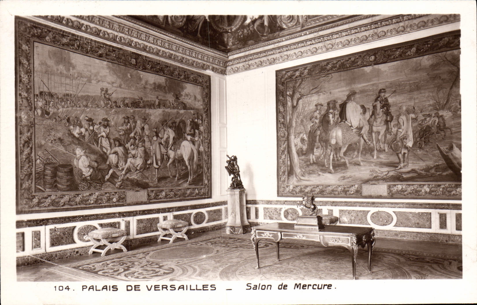 CPA Palais de Fontainebleau Salon de Mercure