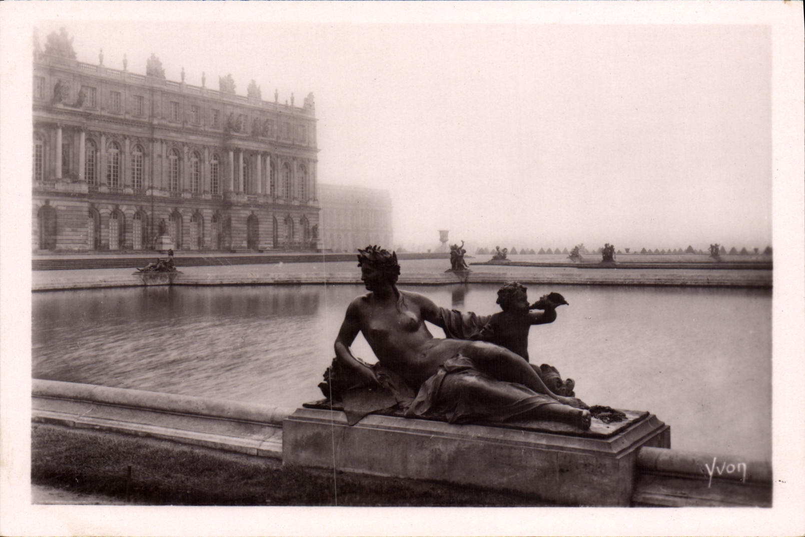 CPA Palais De Versailles Motif decoratif des parterres d'eau