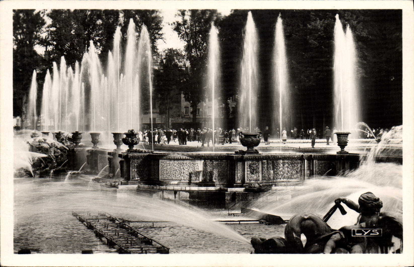 CPA Palais De Versailles Bassin de Neptune Grandes eaux