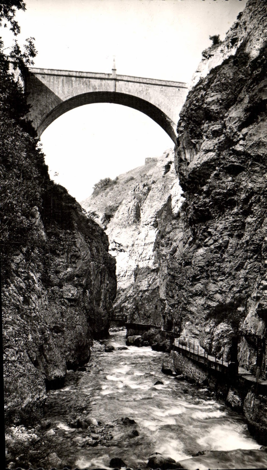 MODERN CARD Briançon the Bridge of Asfeld