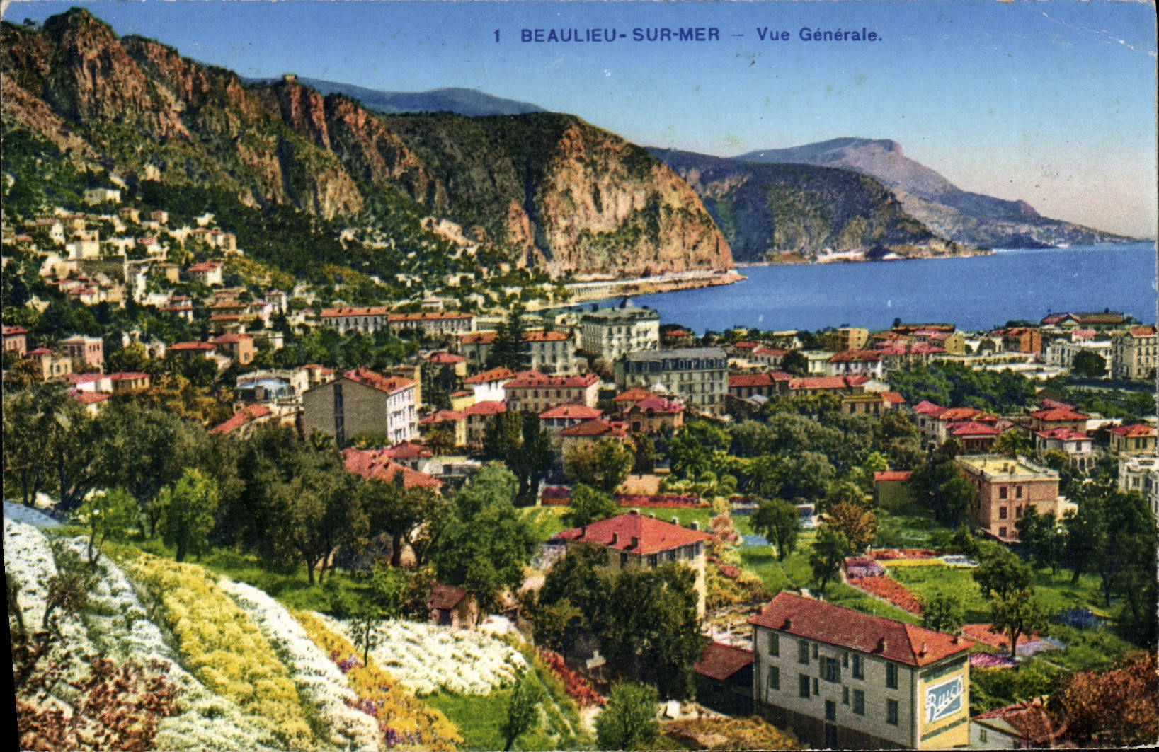 CPA Beaulieu Sur Mer Vue Generale